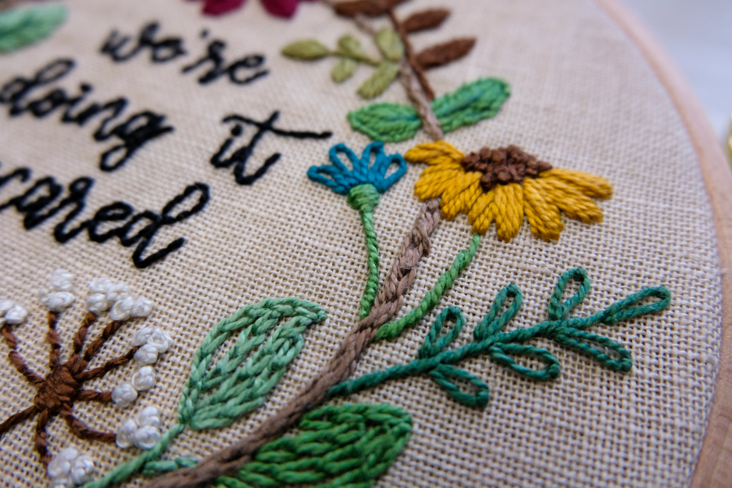 DIY Digital Embroidery Pattern Doing It Scared
