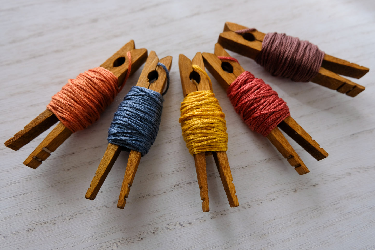 Farm Stand DMC Thread Embroidery Palette