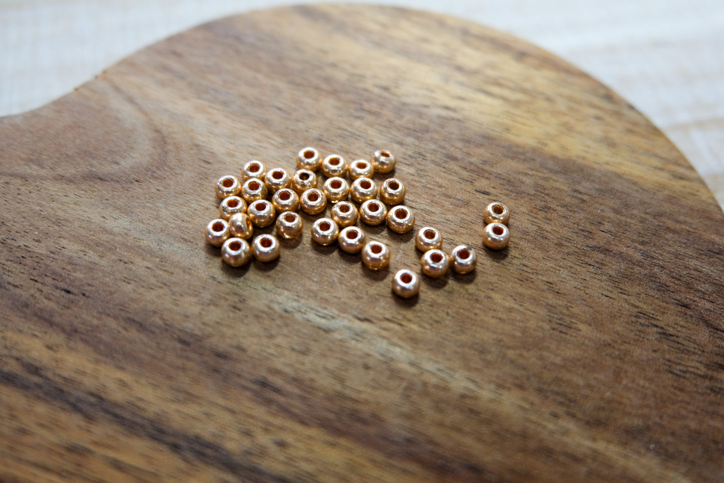 Gold Seed Beads Size 6/0 or 4mm