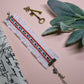 Embroidered Ruffle Bracelet