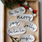 DIY Stick and Stitch Christmas Embroidery Stickers