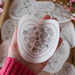 Valentine's Day DIY Stick and Stitch Embroidery Stickers
