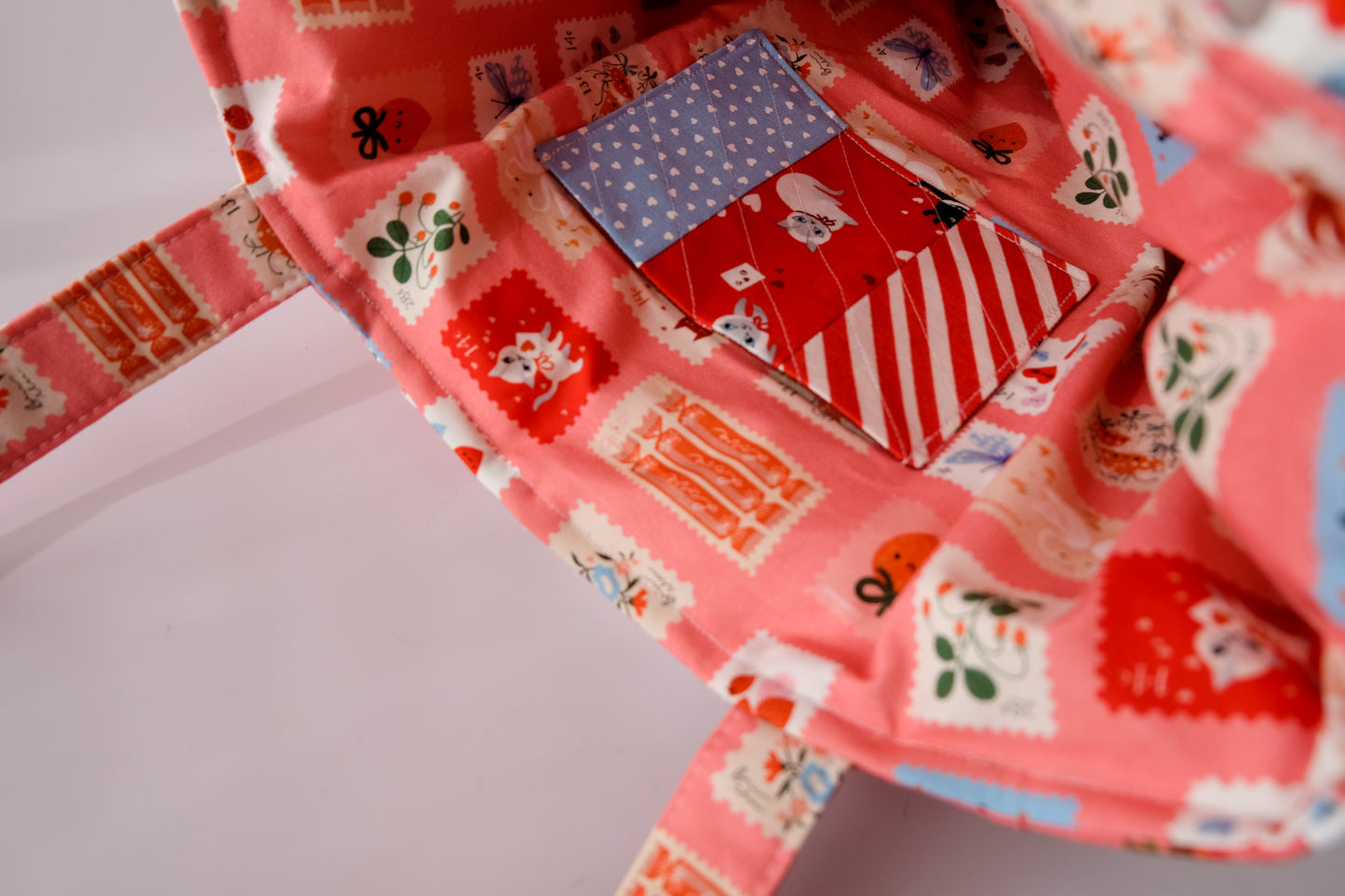 Cloud Tote Bag | Valentine Stamps Size Large