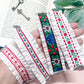 Embroidered Ruffle Bracelet